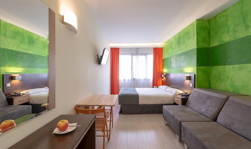 Chambre double ou lits jumeaux (1 - 2 personnes) Apartamentos Recoletos Madrid